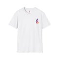 Purple Geisha Flame Logo Graphic Tee | Urban Streetwear
