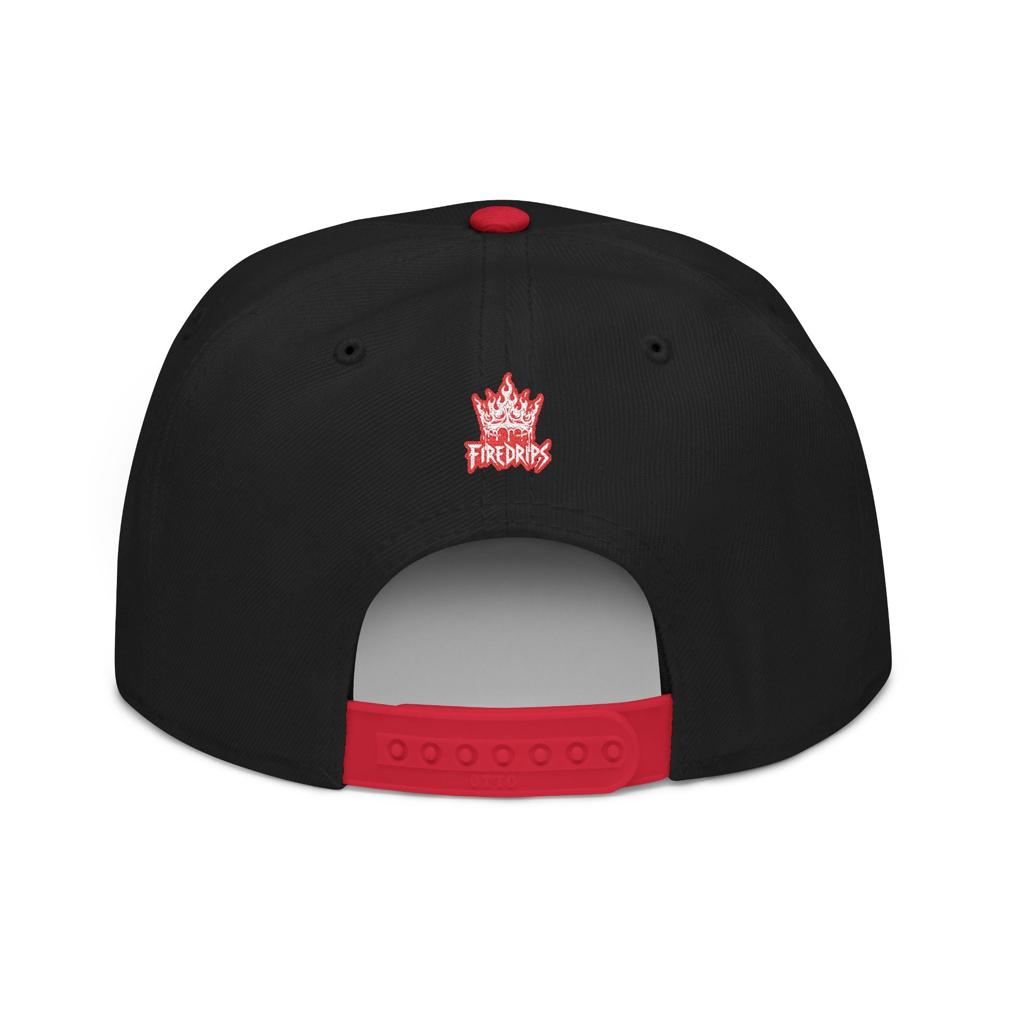 Flame FD Distressed Logo Snapback Hat | Youth/Adult Streetwear Cap