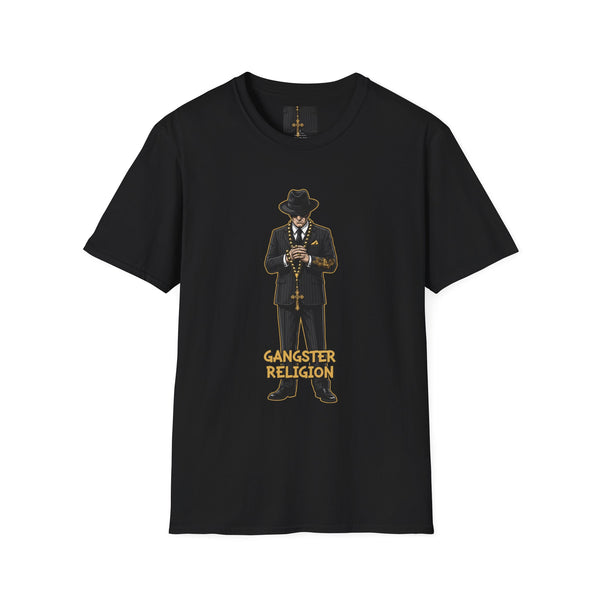 FireDrips Gangster Religion Gold Drip Graphic Tee