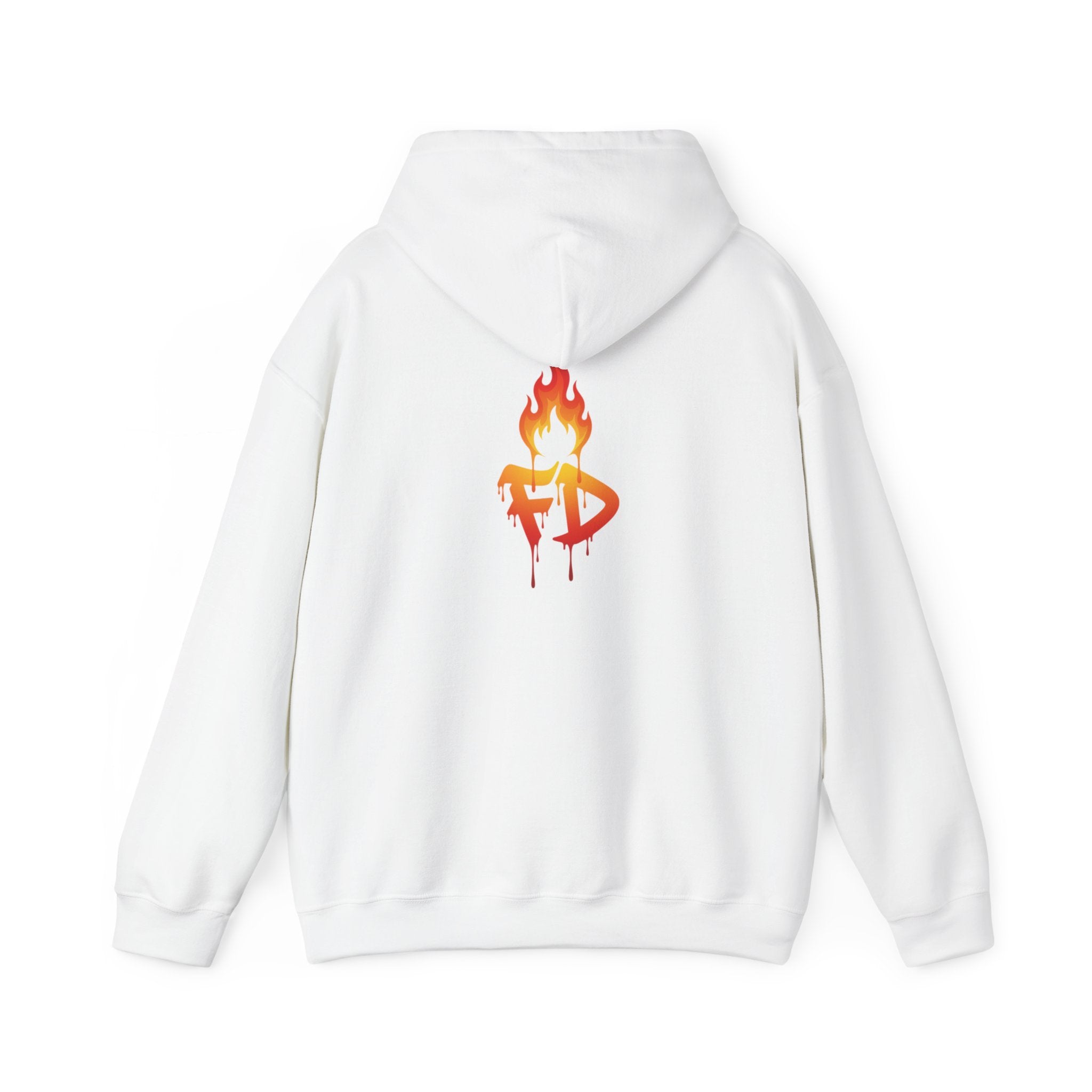 FireDrips Heavyweight Hoodie — 8.0 oz Cotton-Poly Blend, Unisex Oversized Streetwear, 7 Colors, Sizes S–5XL