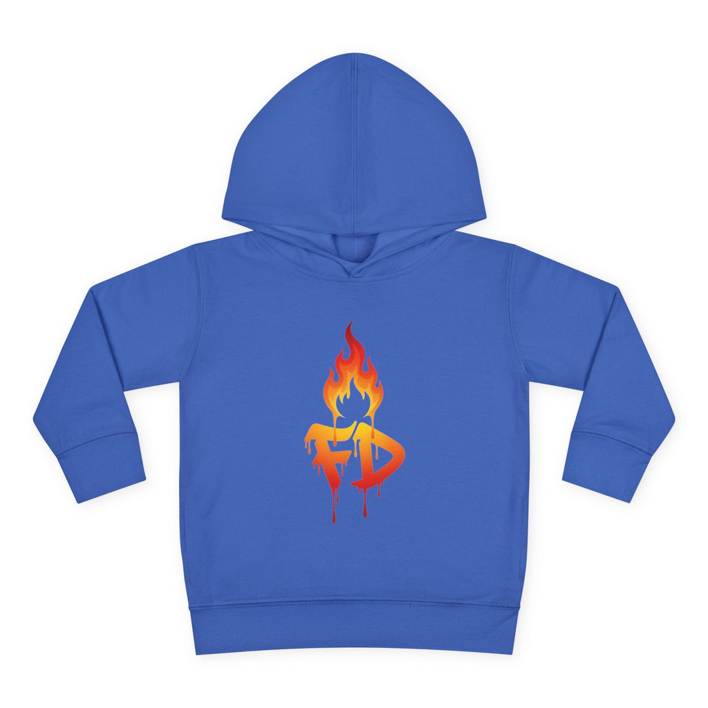 FireDrips Flame Toddler Hoodie – Graphic Pullover for Kids