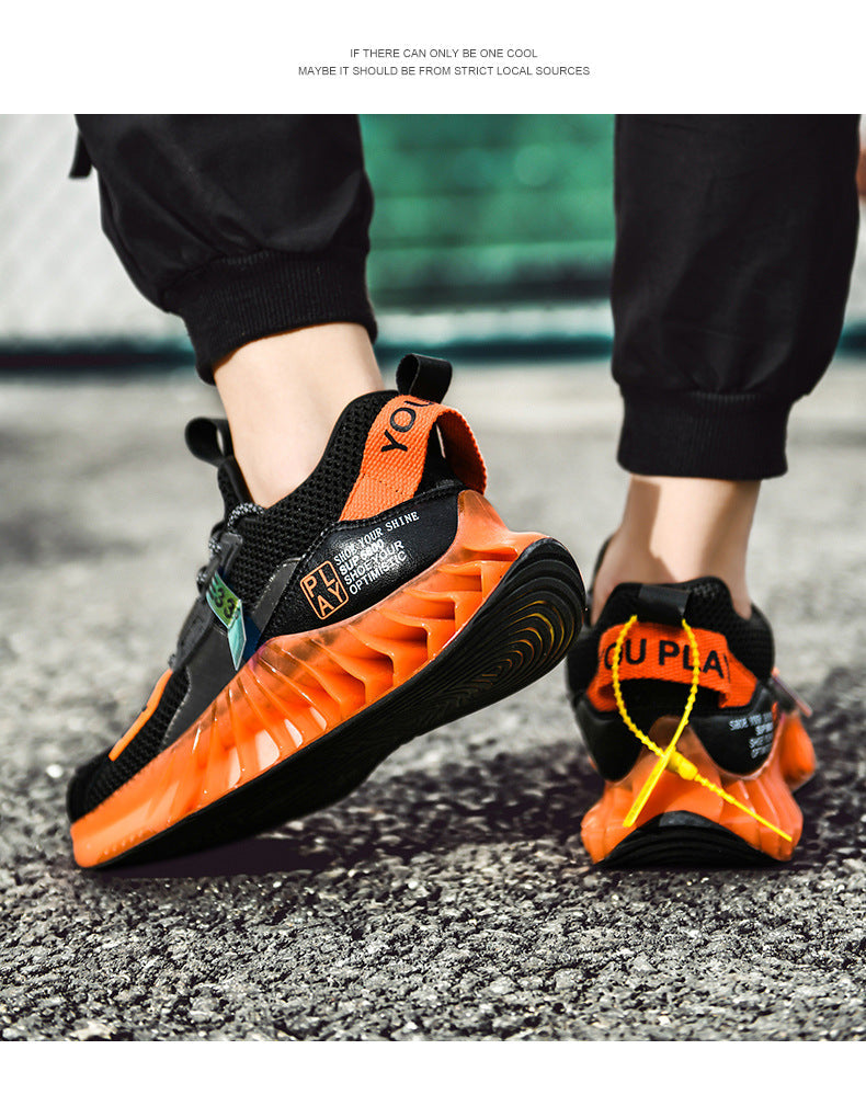 Men's Lace-Up Sport Running Sneakers