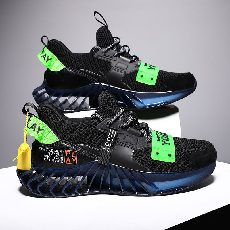 Men's Lace-Up Sport Running Sneakers