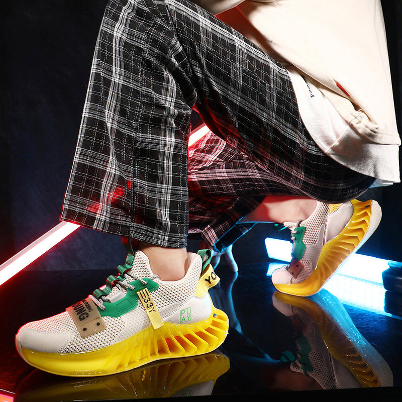 Men's Lace-Up Sport Running Sneakers