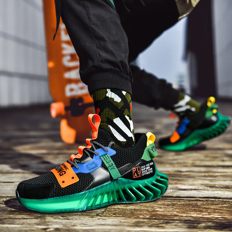 Men's Lace-Up Sport Running Sneakers
