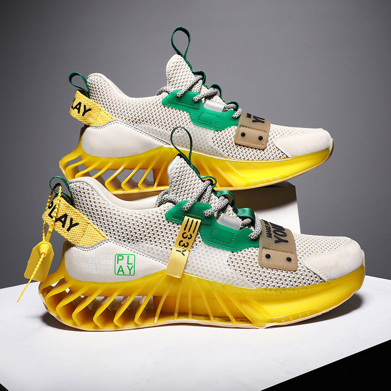 Men's Lace-Up Sport Running Sneakers