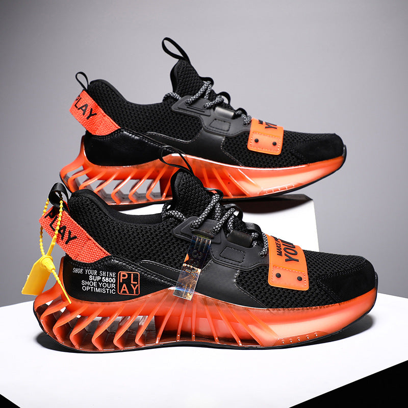Men's Lace-Up Sport Running Sneakers