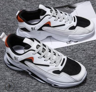 Men's Korean Slim-Fit All-Day Running Sneakers