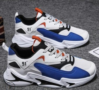Men's Korean Slim-Fit All-Day Running Sneakers