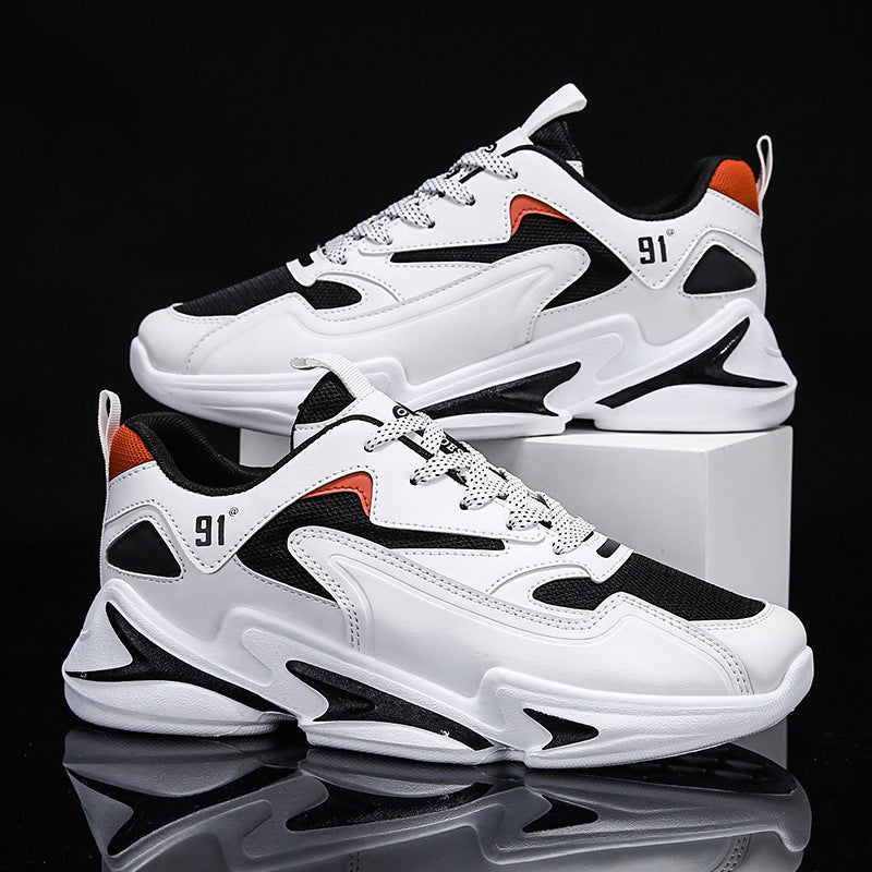 Men's Korean Slim-Fit All-Day Running Sneakers