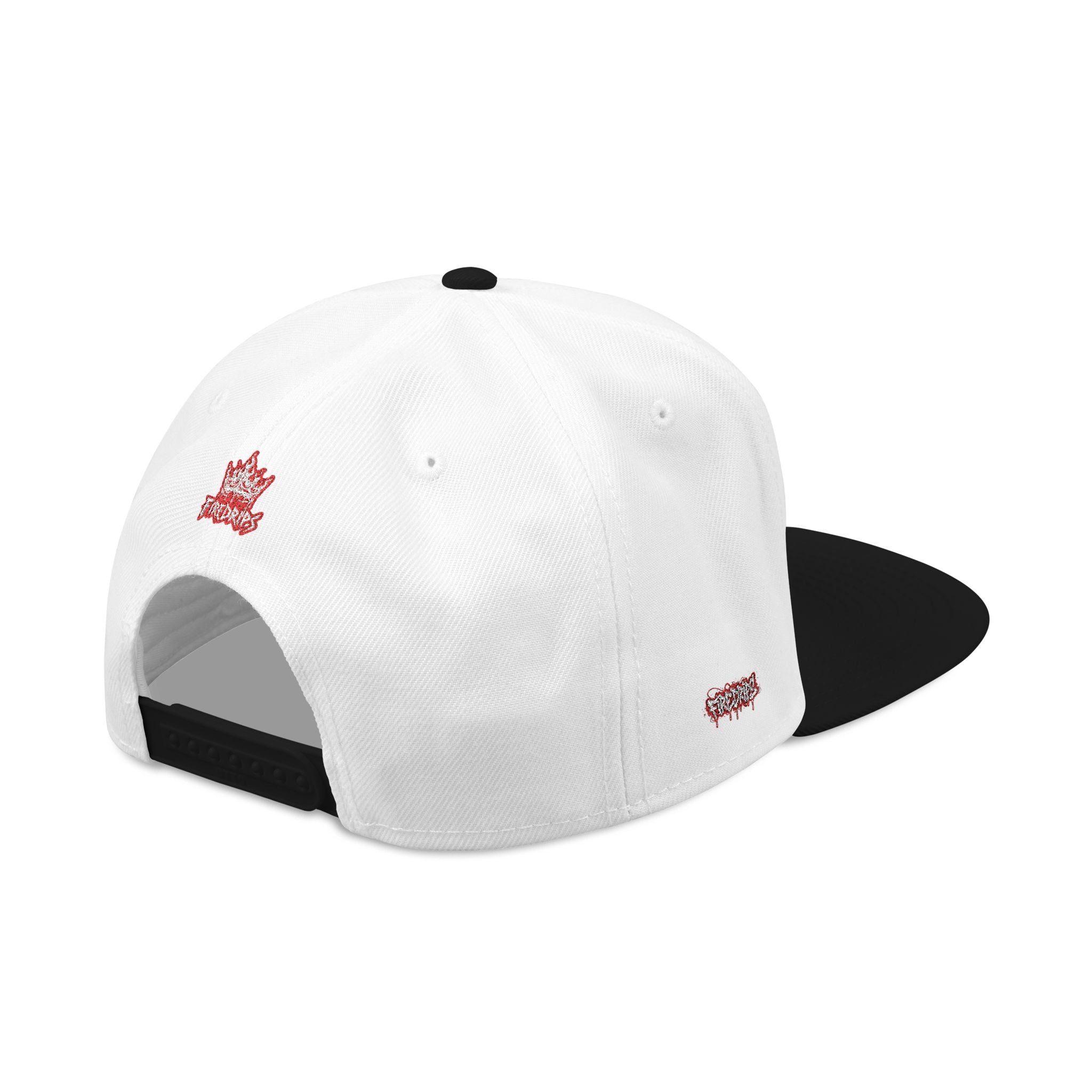 Flame FD Distressed Logo Snapback Hat | Youth/Adult Streetwear Cap