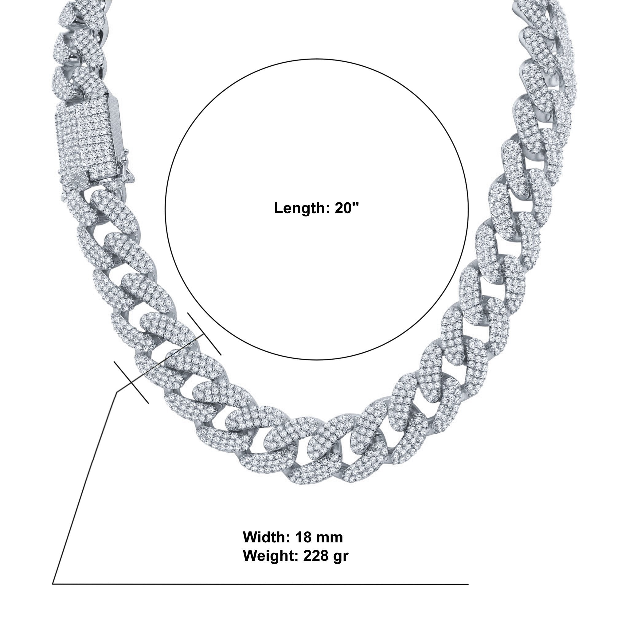Stallion 18MM Heavy Cuban Link Chain
