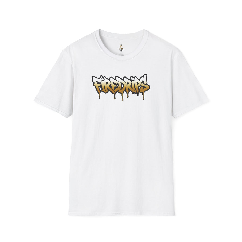 FireDrips Gangster Religion Gold Drip Graphic Tee