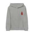 Kids Hoodie — Embroidered Flaming 'FD' Logo Youth Fleece Pullover