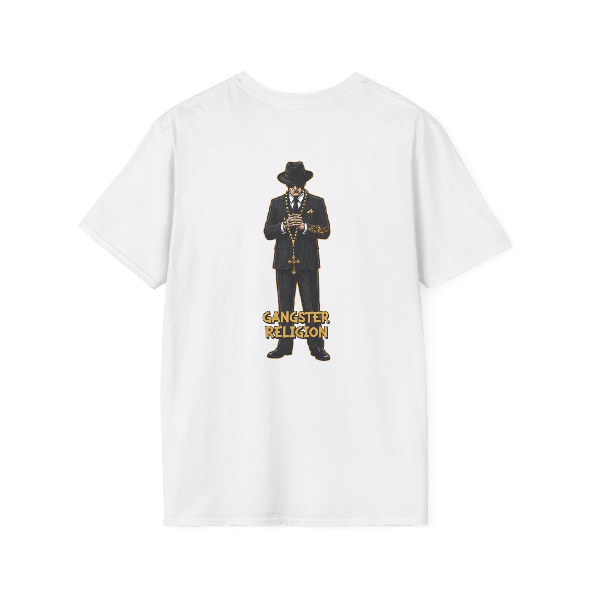 FireDrips Gangster Religion Gold Drip Graphic Tee