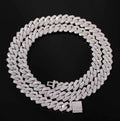 Thick Iced Cuban Chain — Bold Iced Out CZ Cuban Link Necklace | Men's Luxury Hip Hop Jewelry