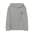 FireDrips FD Flame Kids Hoodie — 7.0 oz Fleece, Embroidered Flame Logo, Unisex Youth Pullover, Sizes S–XL