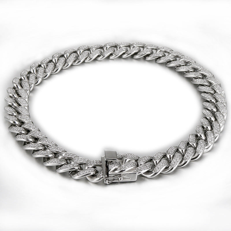 Men's Chunky Titanium Steel Hip-Hop Chain Necklace