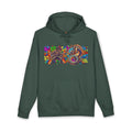 Psychedelic Dragon Hoodie — Vibrant Trippy Asian Dragon Graphic Hooded Sweatshirt