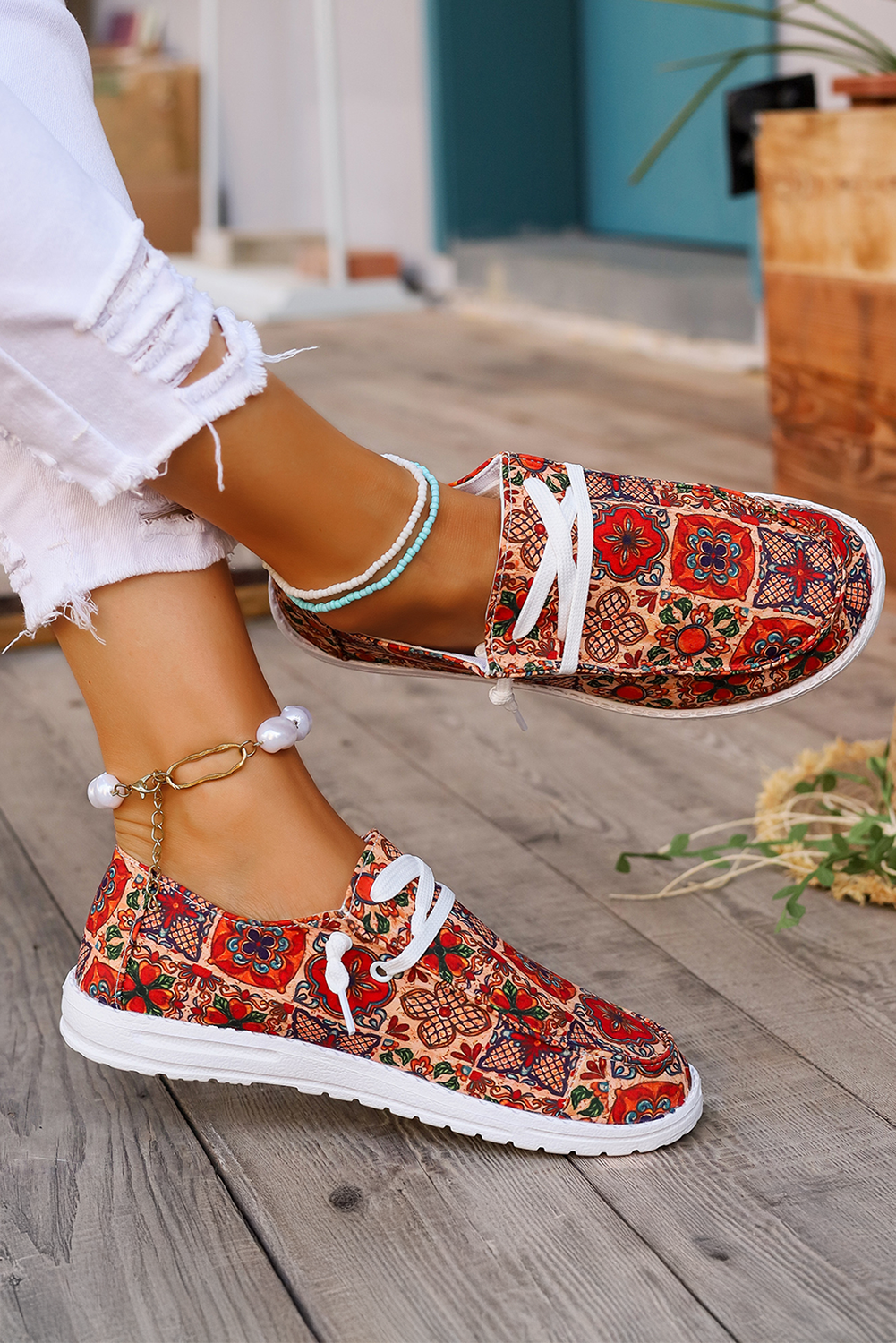 Aria Flat Slip-On Shoes