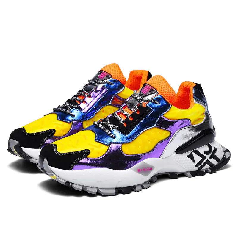 Men's Colorful Dad Sneakers