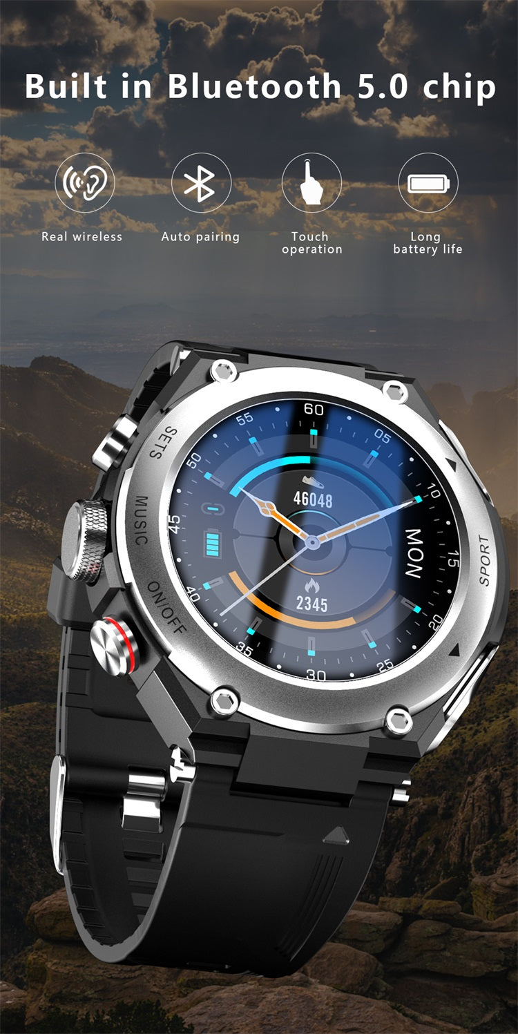 T92 Smartwatch with TWS Earbuds – 2-in-1 Smart Watch & Wireless Earphones