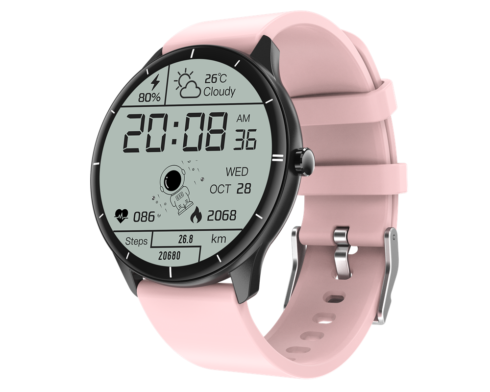 JGo Q21 Smart Watch – SpO2 IP67 Waterproof Fitness Tracker Smartwatch