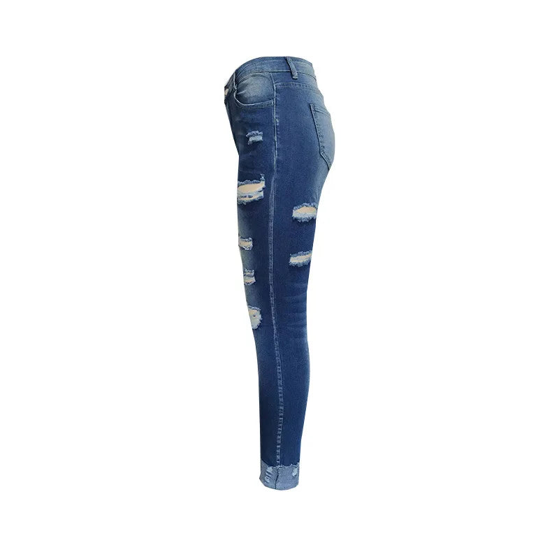 High Waist Baggy Jeans for Women – Casual Wide Leg Denim