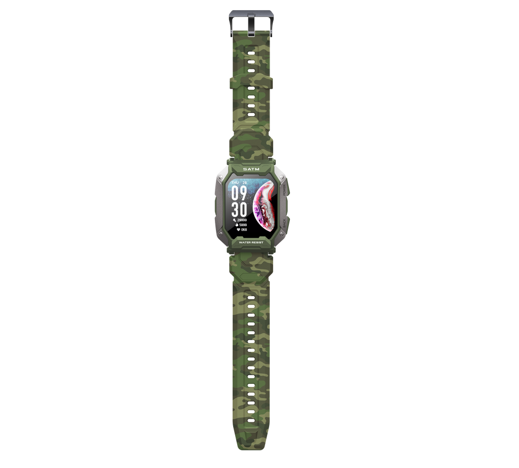 C20 Smart Watch – 5ATM Waterproof Long Battery Life Fitness Tracker