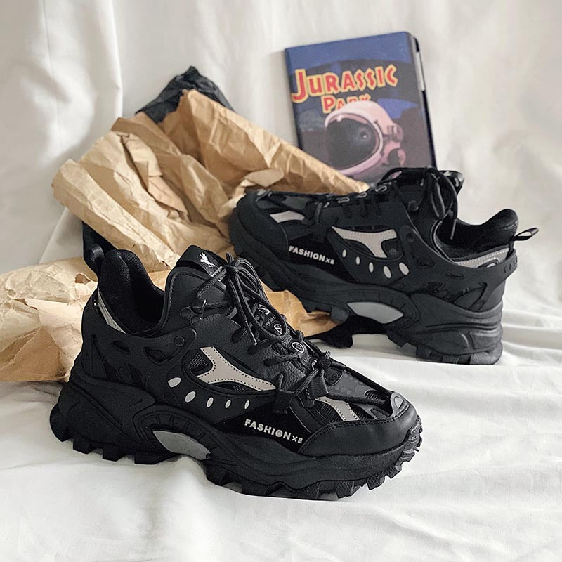 Men's Luxury Chunky Shoes Anti-Slip Sport Sneakers – Designer Casual
