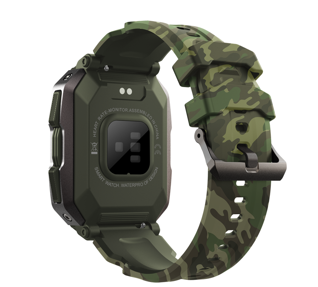 C20 Smart Watch – 5ATM Waterproof Long Battery Life Fitness Tracker