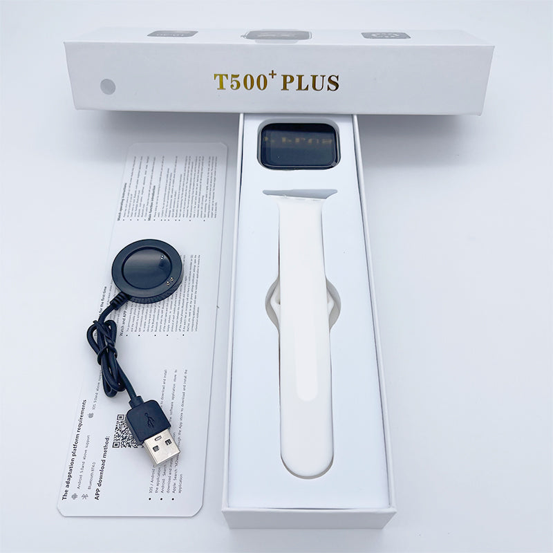 T500+ Plus Smart Watch & Fitness Bracelet – Bluetooth Smartwatch Series 6