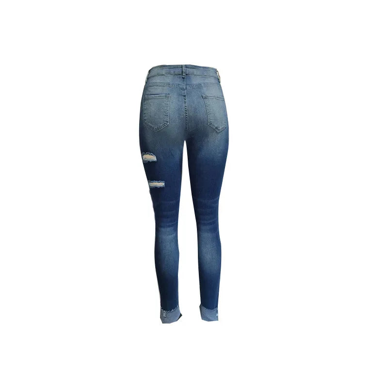 High Waist Baggy Jeans for Women – Casual Wide Leg Denim
