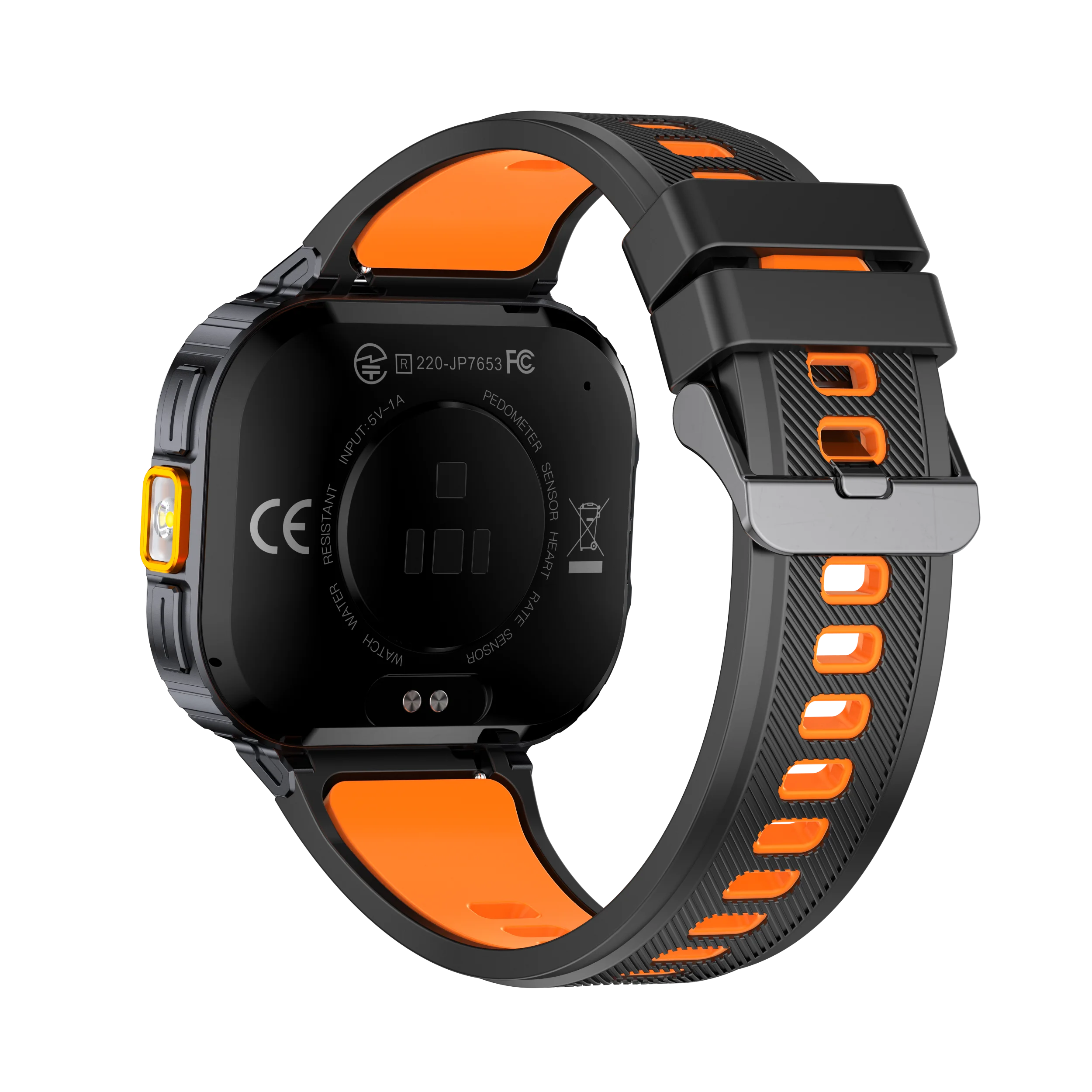 Curved Screen Smart Watch – 2-Inch HD Display Fitness Tracker
