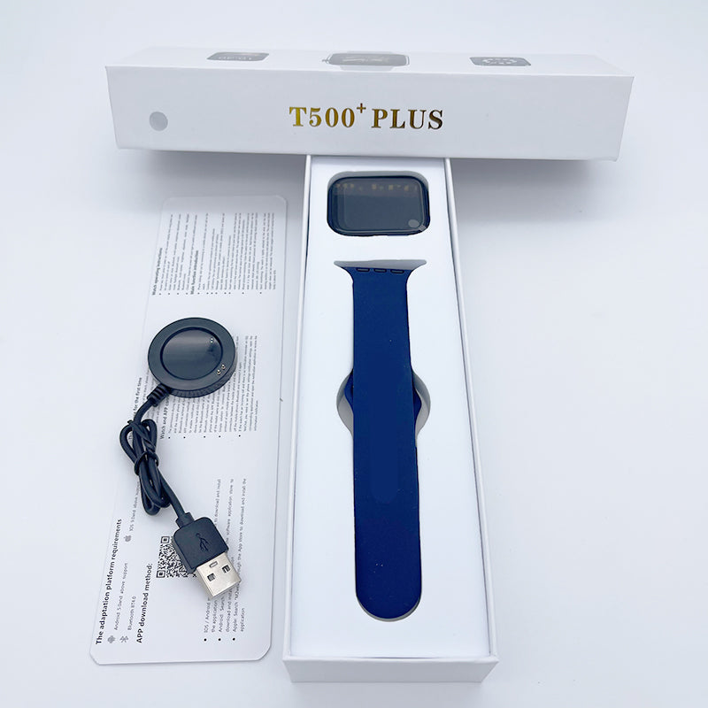 T500+ Plus Smart Watch & Fitness Bracelet – Bluetooth Smartwatch Series 6