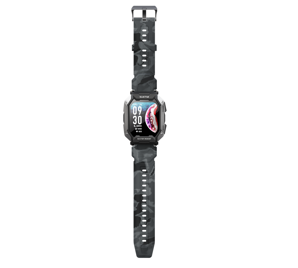 C20 Smart Watch – 5ATM Waterproof Long Battery Life Fitness Tracker
