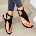Flannelette Clip Toe Low Heel Slides – Leisure Summer Slippers