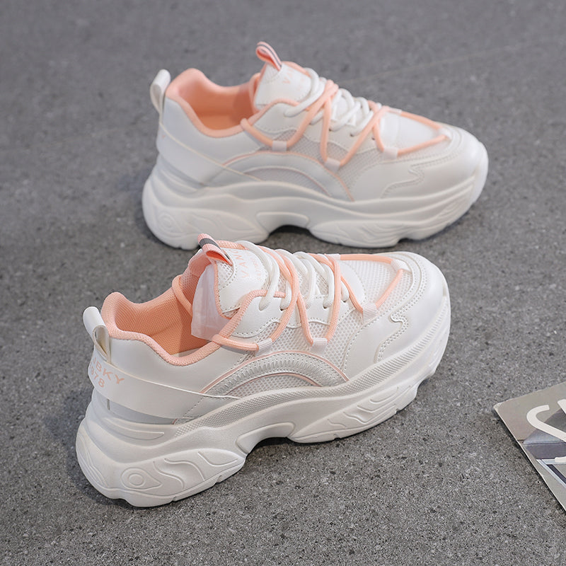 Custom Chunky Shoes Women Casual Mesh Sneakers – Low MOQ Sport Running