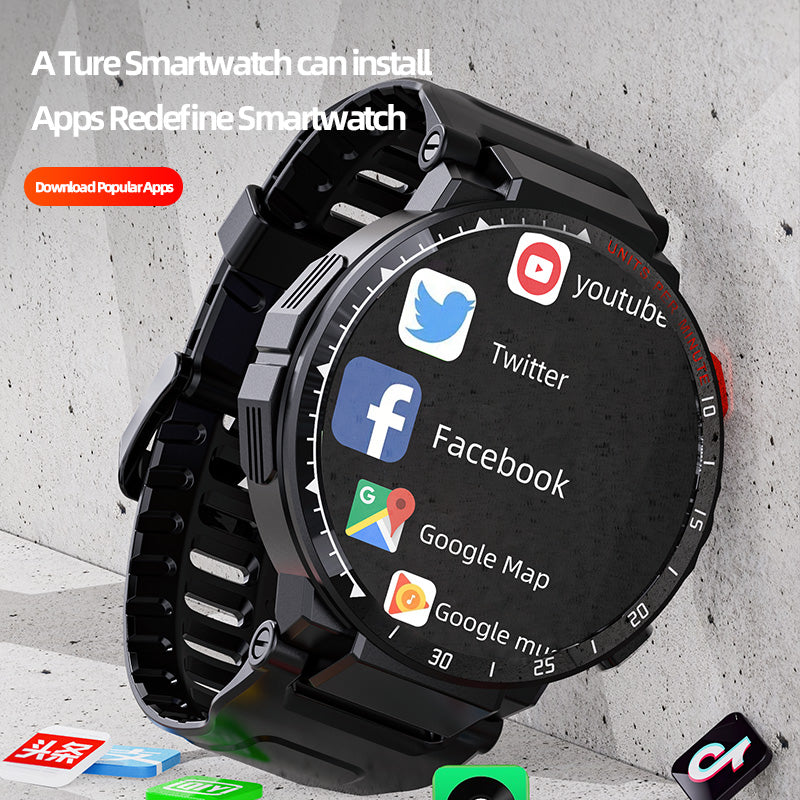 Z35 Android 7.1 Smart Watch – 4G GPS WiFi Camera SIM Standalone