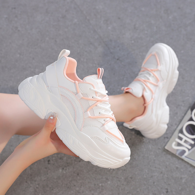 Custom Chunky Shoes Women Casual Mesh Sneakers – Low MOQ Sport Running