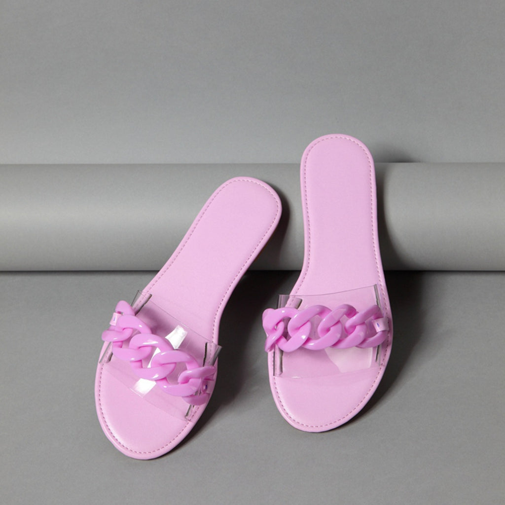 Flat Slide Sandals – Outdoor Summer Slides
