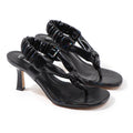 Clip-Toe Mid Heel Sandals – Round Toe Party Flip Flops