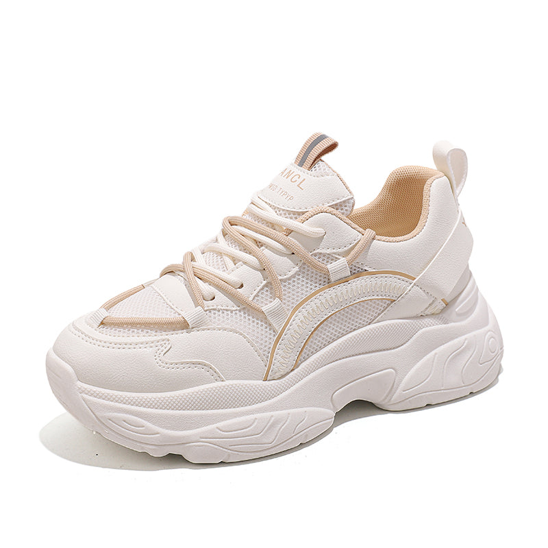 Custom Chunky Shoes Women Casual Mesh Sneakers – Low MOQ Sport Running
