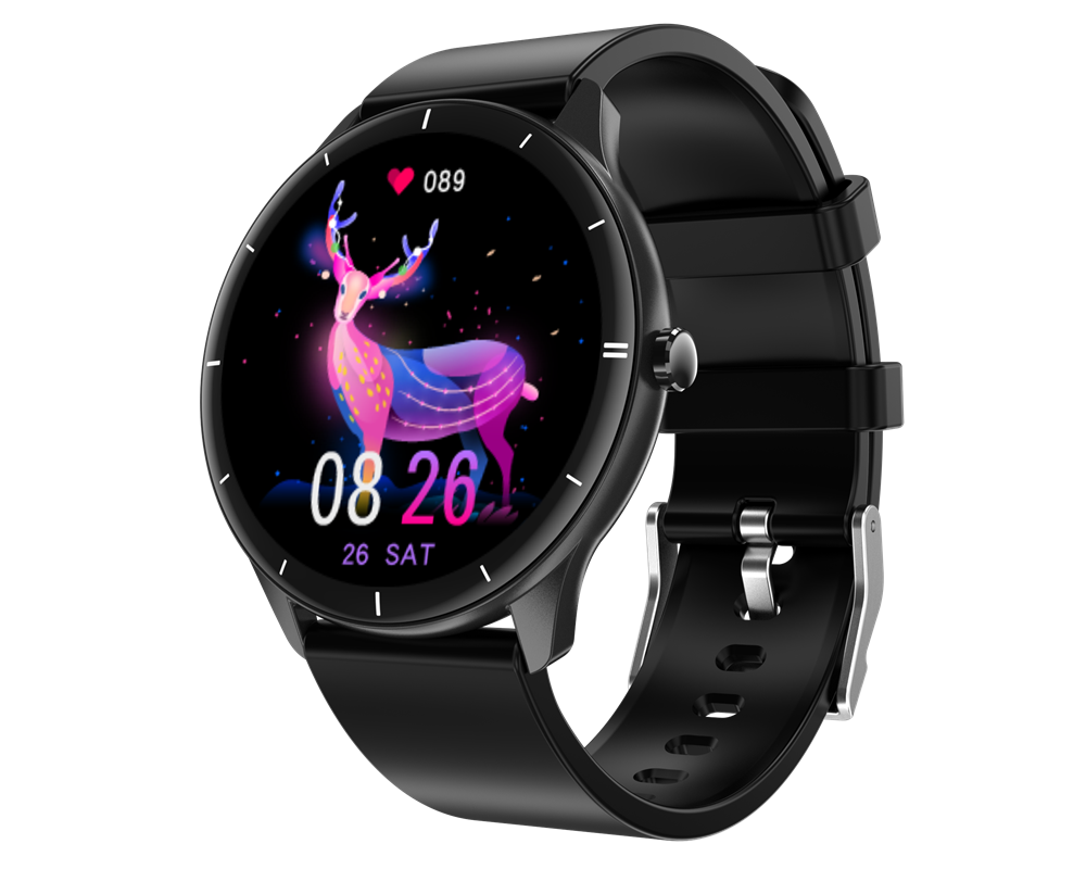 JGo Q21 Smart Watch – SpO2 IP67 Waterproof Fitness Tracker Smartwatch