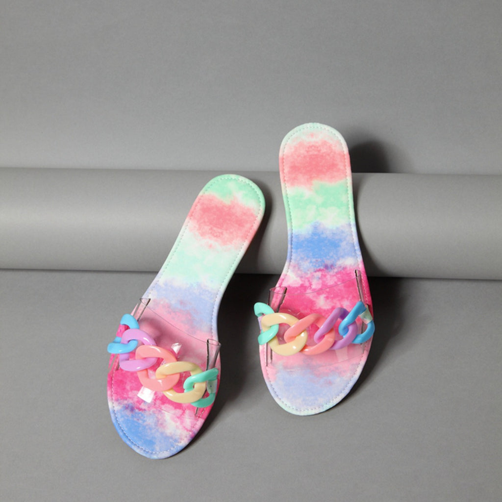 Flat Slide Sandals – Outdoor Summer Slides