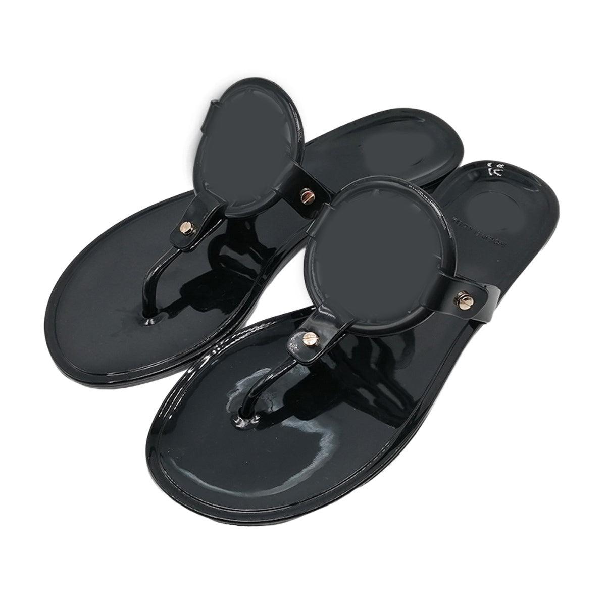 PVC Beach Flip Flops – Lightweight Summer Slippers