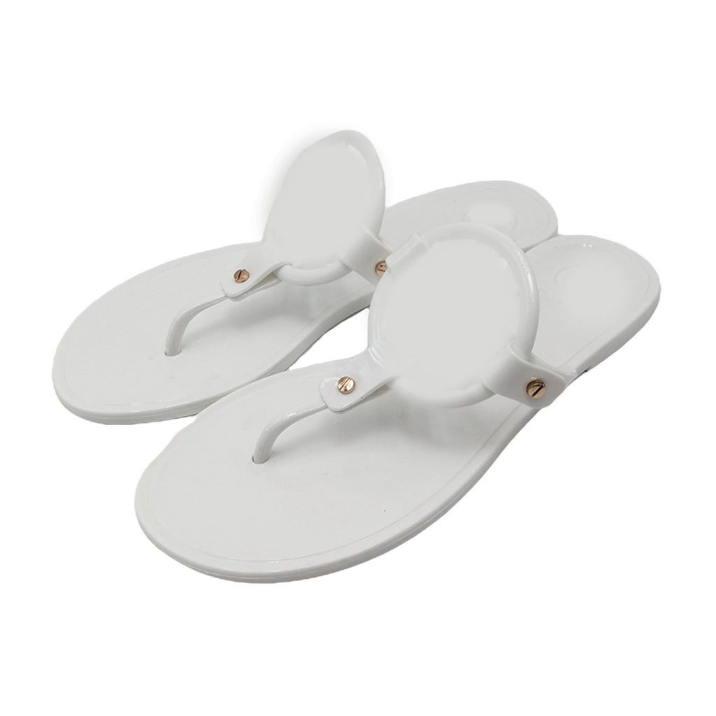 PVC Beach Flip Flops – Lightweight Summer Slippers