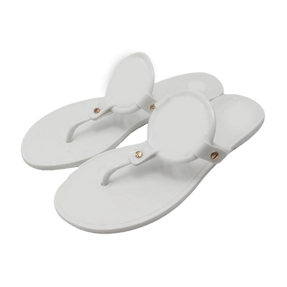 PVC Beach Flip Flops – Lightweight Summer Slippers