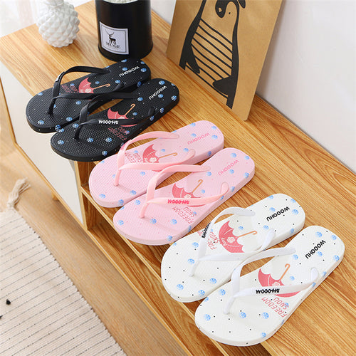 Casual Flat Beach Flip Flops – Lightweight Summer Slippers