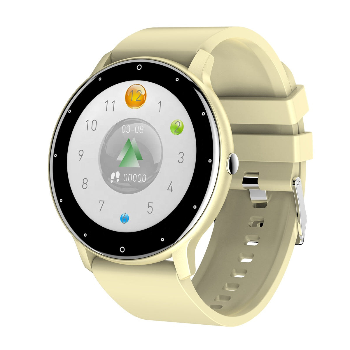 ZL02D Smart Watch – IP67 Waterproof Heart Rate Fitness Tracker